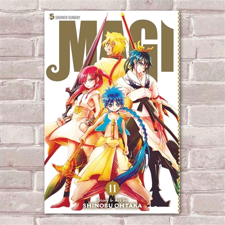 Placa Decorativa Animes Magi 9
