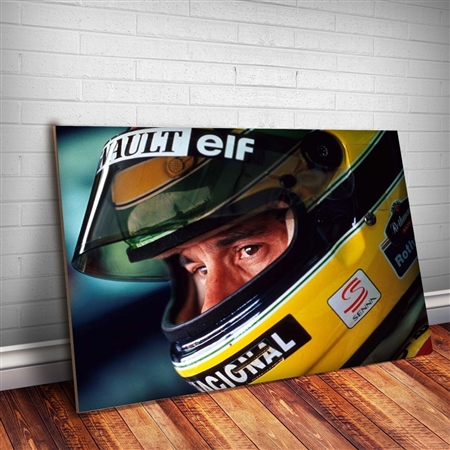 Placa Decorativa Ayrton Senna 2 Piloto