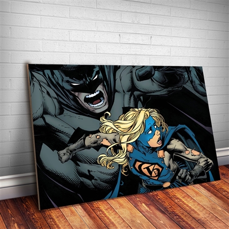 Placa Decorativa Batman 15 Super Heróis