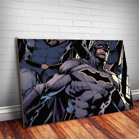 Placa Decorativa Batman 4 HQ Super Heróis