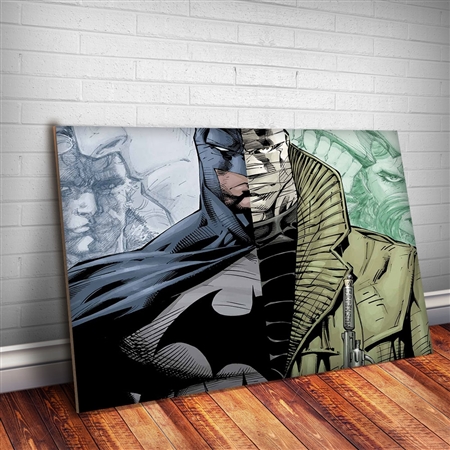 Placa Decorativa Batman 6 e Silêncio
