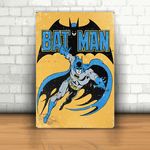 Placa Decorativa Batman em Mdf