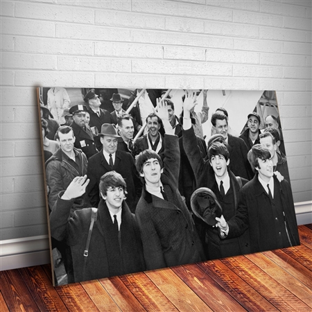 Placa Decorativa Beatles 3 Musica Rock