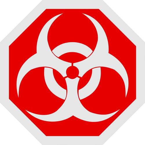 Tudo sobre 'Placa Decorativa: Biohazard'