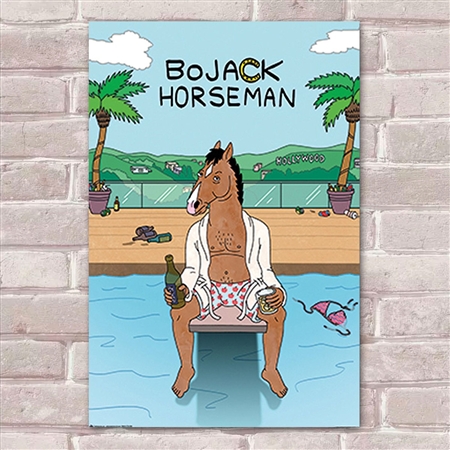 Placa Decorativa Bojack Horseman 14