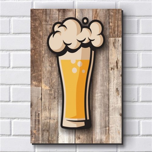 Placa Decorativa - Boteco - Cerveja P636