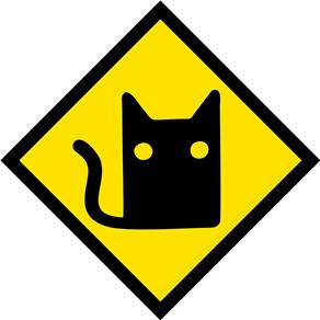Placa Decorativa Cat - Legião Nerd