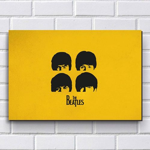 Placa Decorativa em Mdf com 20x30cm - Modelo P185 - The Beatles