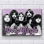 Placa Decorativa Em Mdf Com 20x30cm - Modelo P191 - Deep Purple