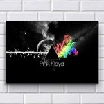 Placa Decorativa em Mdf com 20x30cm - Modelo P194 - Pink Floyd