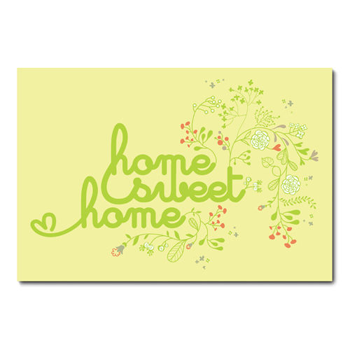 Placa Decorativa - Home Sweet Home - X1385plmk
