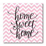 Placa Decorativa - Home Sweet Home - 1946plmk