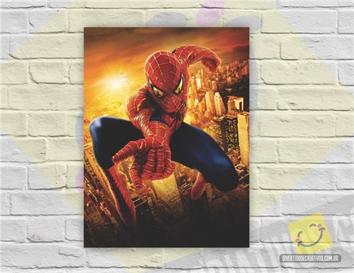 Placa Decorativa - Homem Aranha Ii | Marvel