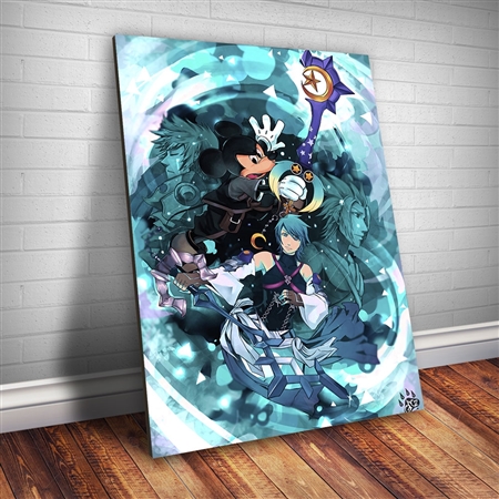 Placa Decorativa Kingdom Hearts 17