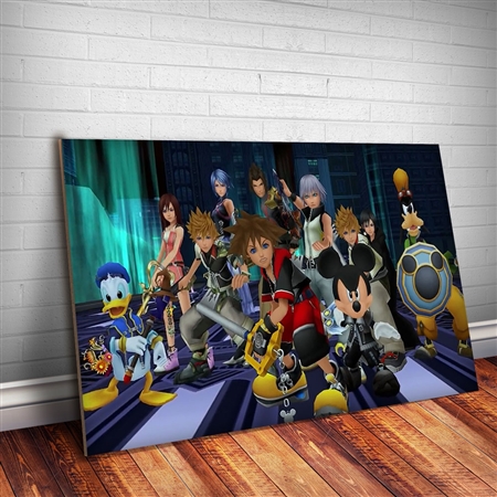 Placa Decorativa Kingdom Hearts 8