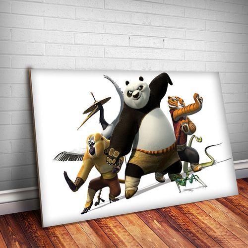 Placa Decorativa Kung Fu Panda 11