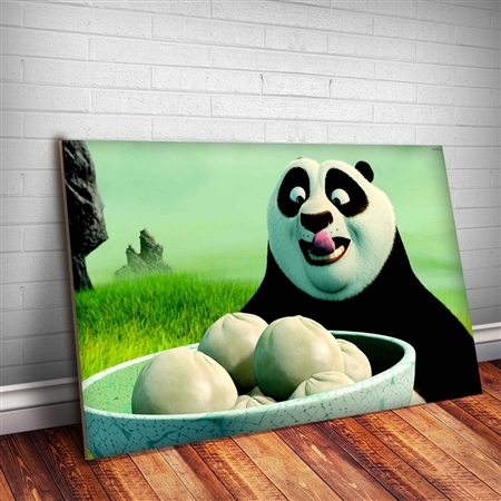 Placa Decorativa Kung Fu Panda 1