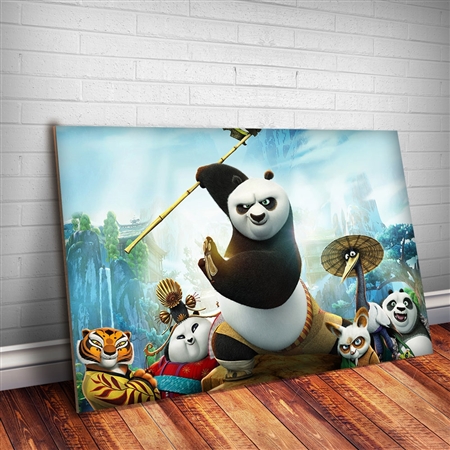 Placa Decorativa Kung Fu Panda 8