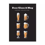 Placa Decorativa MDF Cerveja Glass & Mug