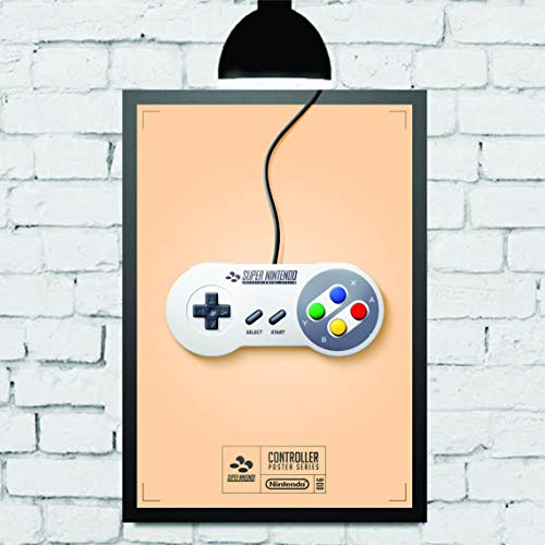 Placa Decorativa Mdf Manete Super Nintendo 20cm X 30cm