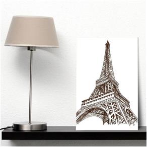 Placa Decorativa MDF Torre Eiffel Paris