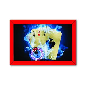 Placa Decorativa Mod. 5 - Poker
