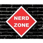 Placa Decorativa Nerd Zone