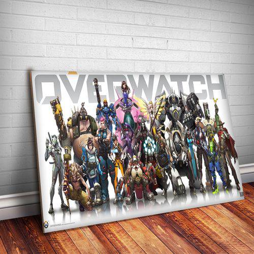 Placa Decorativa Overwatch 9