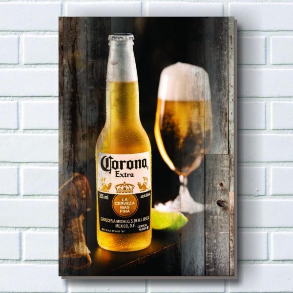 Placa Decorativa P674- Cerveja Corona - R+ Adesivos