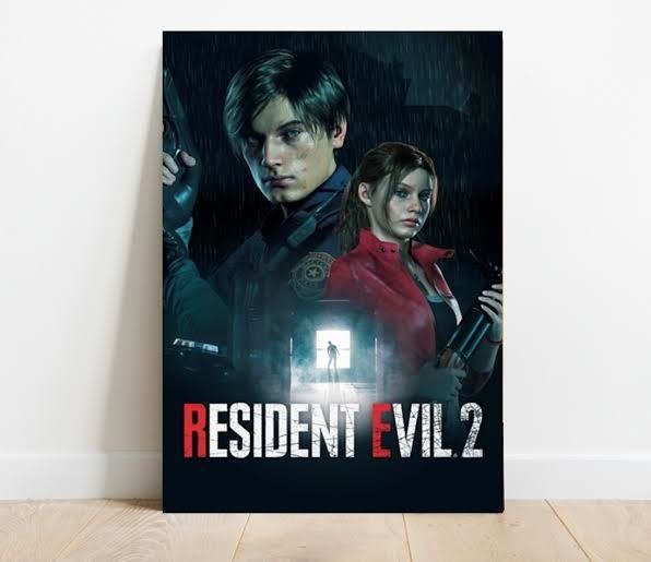 Placa Decorativa Resident Evil 2