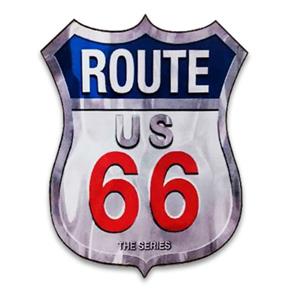 Placa Decorativa - Route 66