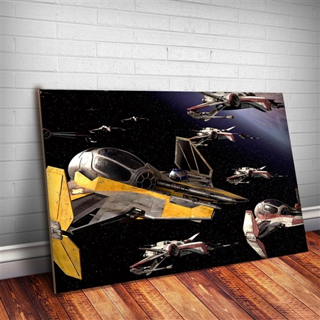 Placa Decorativa Star Wars 40