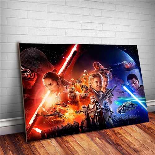 Placa Decorativa Star Wars 50