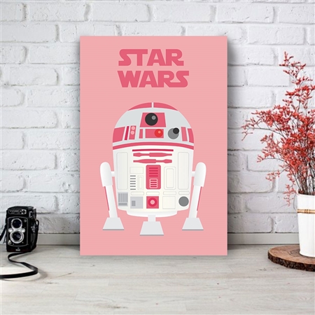 Placa Decorativa Star Wars R2D2