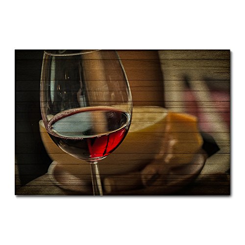 Placa Decorativa - Vinho - 1247plmk