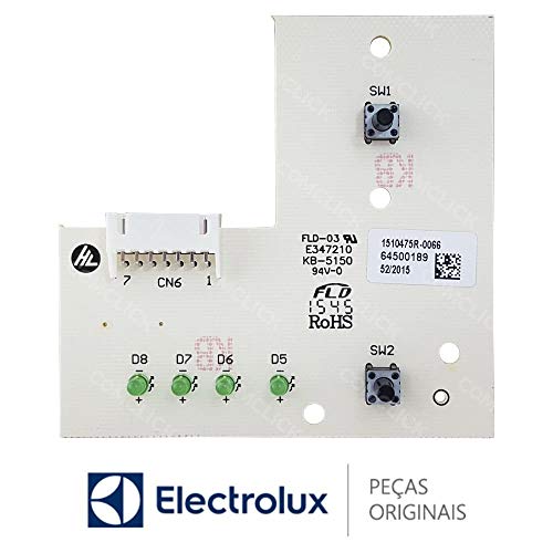 Placa Display/Interface 64500189 Lavadora Electrolux LTE09