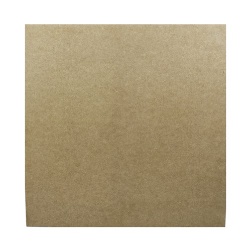 Placa Lisa de Madeira Crua Mdf - Tamanho: 50 X 50 Cm