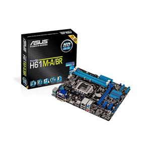 Placa Mãe Asus H61M-A ( Intel 1155 / SVR / DDR3 / DVI / HDMI )