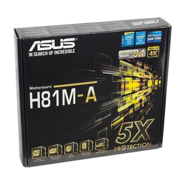 Placa Mãe Asus H81M-A LGA 1150 DDR3 - Intel