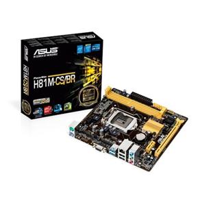 Placa Mãe Asus H81M-CS/BR LGA 1150 USB3.0 VGA DDR3 SATA3 UATX