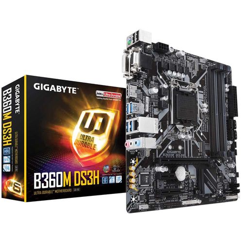 Placa Mãe Gigabyte B360 Intel Lga 1151 B360m Ds3h