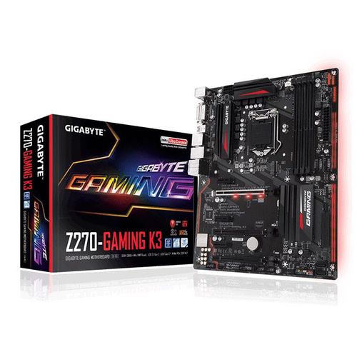 Tudo sobre 'Placa Mãe Gigabyte Z270-gaming K3 Lga1151 Ddr4 Dvi Hdmi'