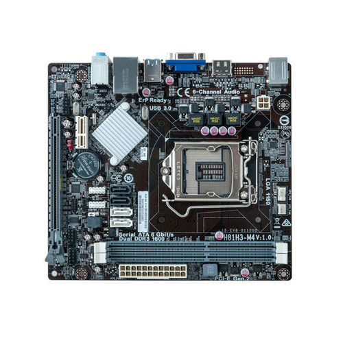 Placa Mae Lga 1150 Intel Centrium C2014-H81H3-M4 Matx DDR3 1600MHZ Chipset H81 Hdmi Vga Ppb