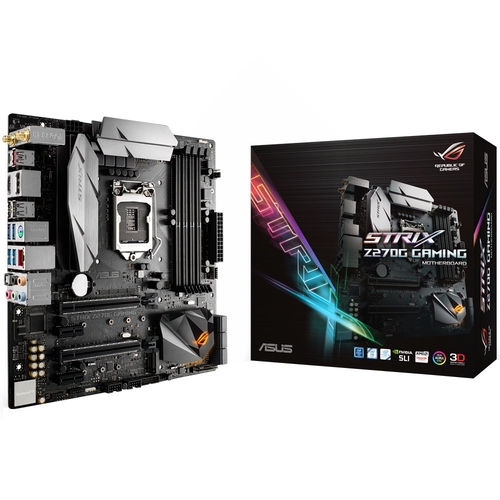 Tudo sobre 'Placa Mãe Lga 1151 - Asus Strix Z270g Gaming (micro Atx)'