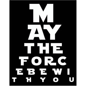 Placa May The Force