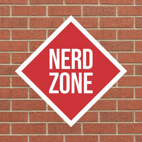 Placa Nerd Zone