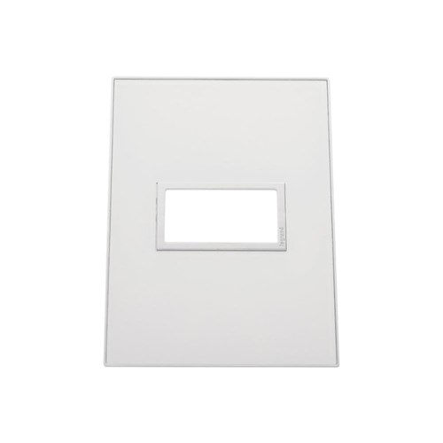 Placa para 1 Posto Arteor Mirror White 4X2