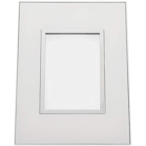 Placa para 3 Postos Arteor Mirror White 4x2