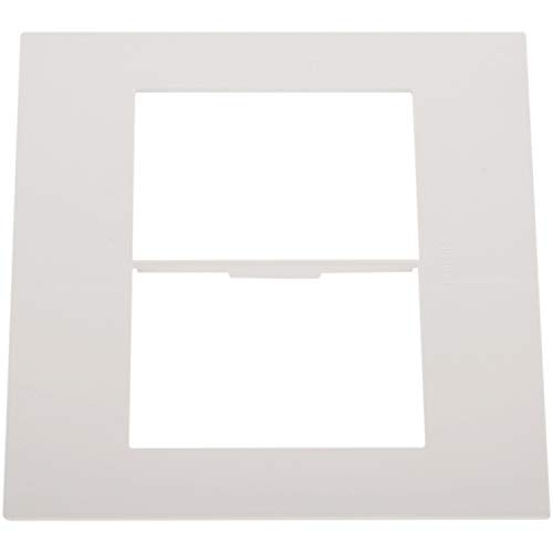 Placa para 3 Postos Separados Arteor White 4x4
