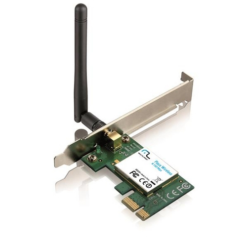 Placa Pci-E Wireless 150 Mbps Multilaser -Re029